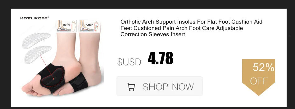 Kotlikoff-calcetines de compresión para fascitis Plantar, almohadilla de pie, espolones de talón, dolor de arco, calcetines cómodos, calcetines de tobillo venoso, Insoes