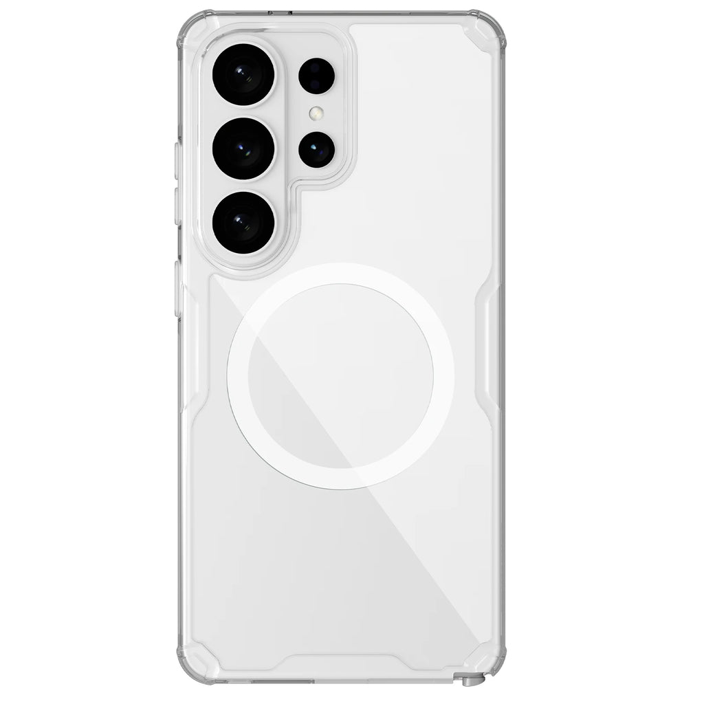 Nillkin para Samsung Galaxy S26 Ultra S26 Plus S26 funda magnética Magsafe Tpu + Pc 360 Airbag a prueba de golpes Hd cubierta dura transparente