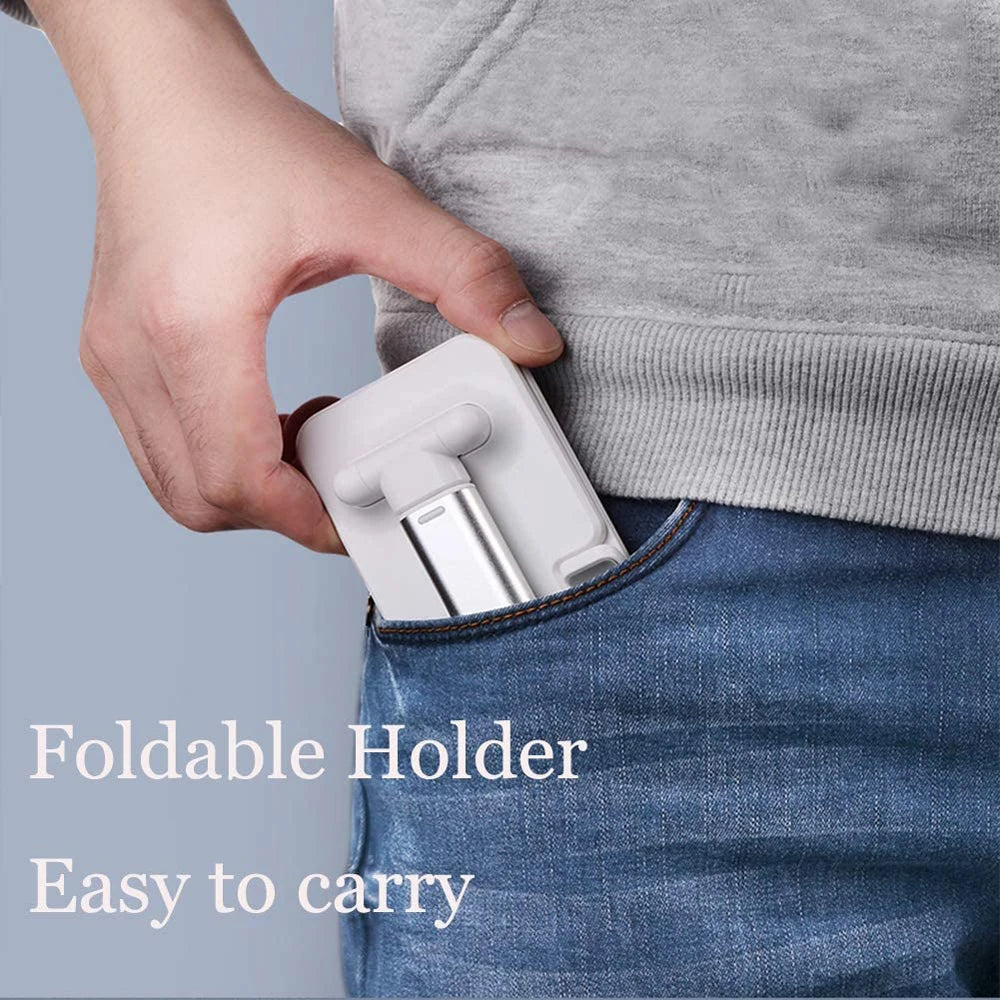 Soporte de escritorio para teléfono inteligente, soporte plegable para tableta, iPhone, iPad, Samsung, Huawei y Xiaomi