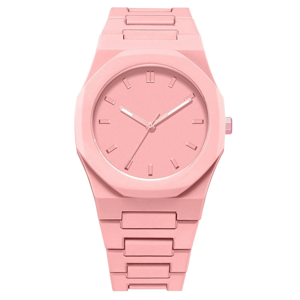 Nueva moda, Reloj con calendario de lujo para Hombre, relojes de cuarzo informales de negocios para mujer, Reloj deportivo de plástico, relojes para estudiantes, Reloj para Hombre