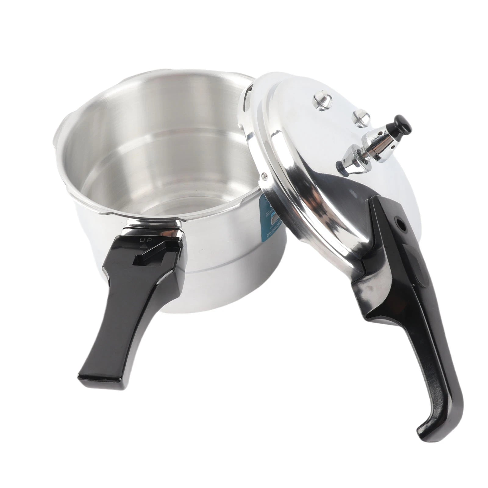 Olla a presión de 3L, estufa de aluminio a prueba de explosiones, olla de cocina para conservas de cocción rápida con rejilla de vapor para Cocina