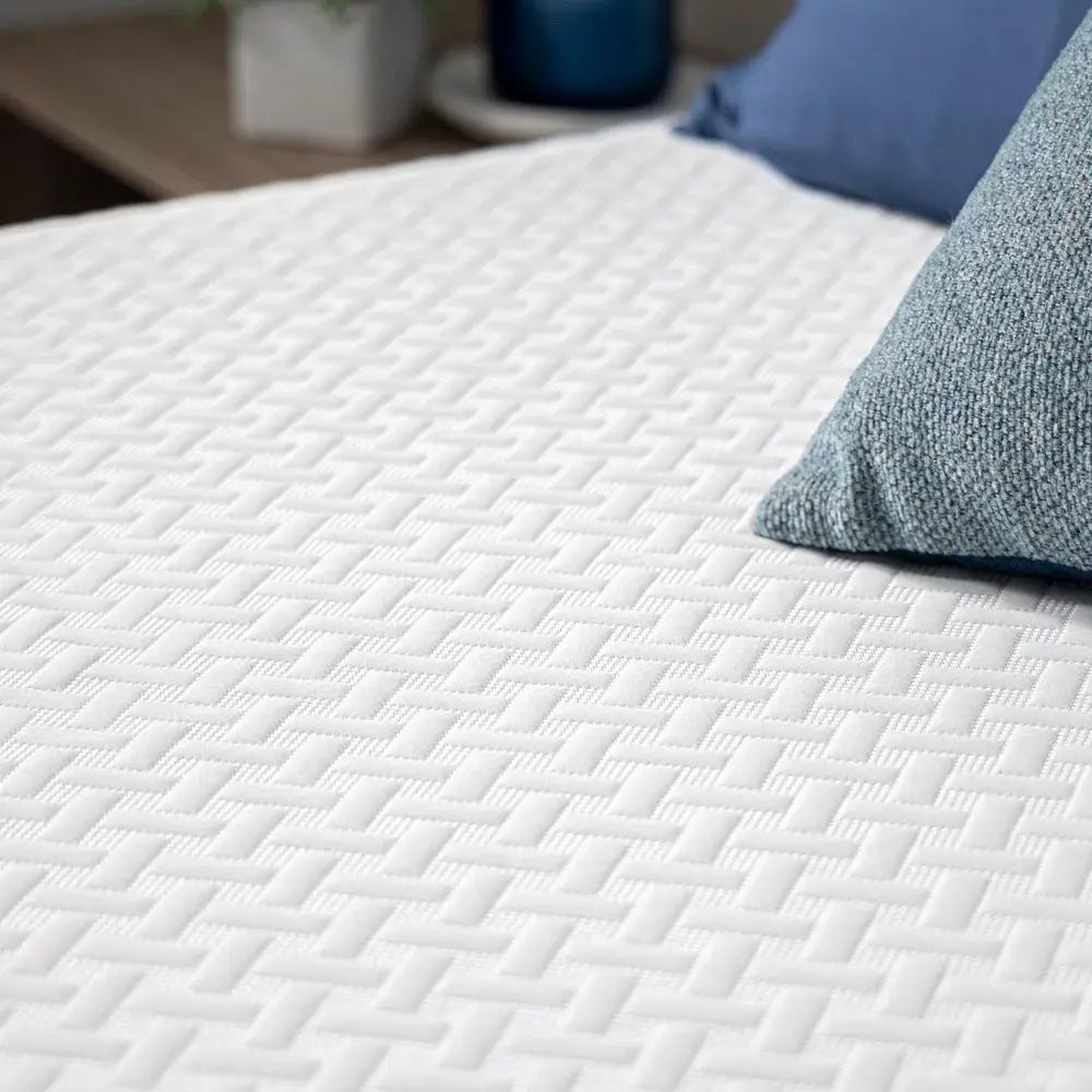Colchón de Espuma Viscoelástica Esencial de Té Verde de 8 Pulgadas, Cama en Caja, Colchón Económico, Certificado CertiPUR-US