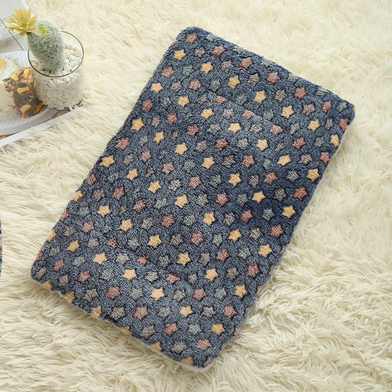 Estera para mascotas, cama para perros y gatos, estera gruesa para dormir, manta para perros, estera para cachorros, gatitos, cama para perros pequeños y grandes, alfombra para mascotas