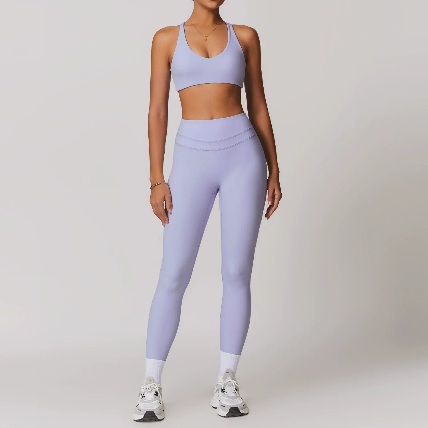 Ropa deportiva de 2 piezas para mujer, conjunto de Yoga, ropa de gimnasio, ropa deportiva, trajes de Yoga, conjunto de Fitness, chándales, Sujetador deportivo, mallas de cintura alta para gimnasio