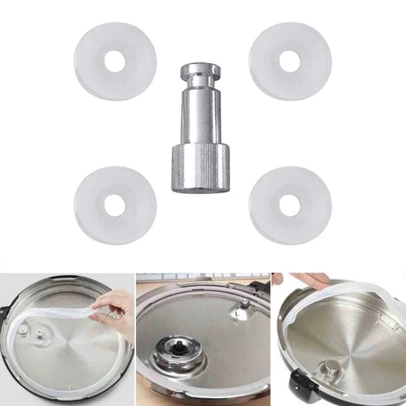 Sellador flotante Universal para olla a presión, 1 flotador para válvula + 4 lavados sellado, envío directo