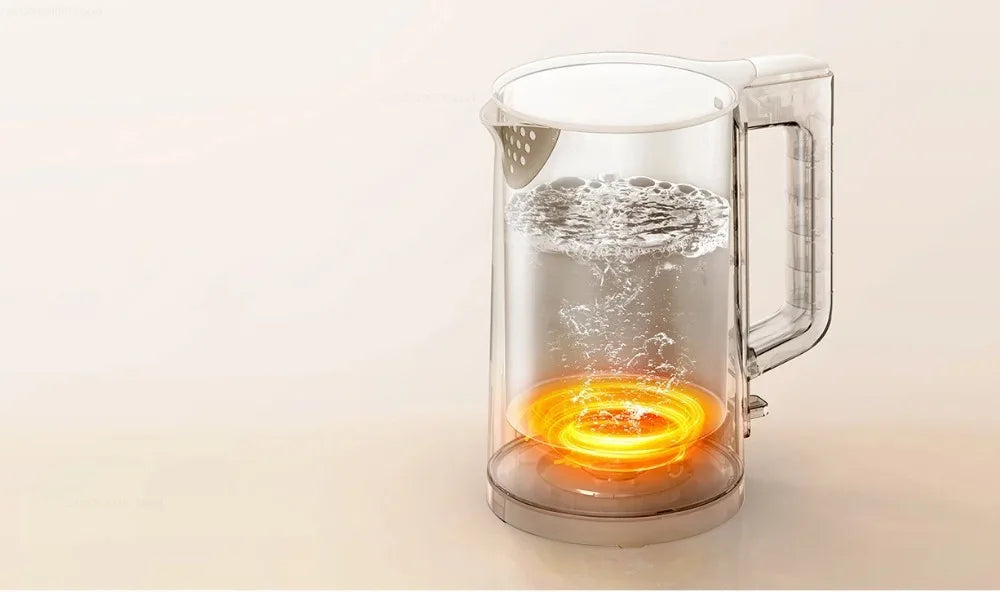 Hervidor Eléctrico Mijia N1, Hervidor de Agua de Acero Inoxidable de Ebullición Rápida, 220V, Hervidores Eléctricos Inteligentes de 1.5L y 1500W para Té y Café en Casa