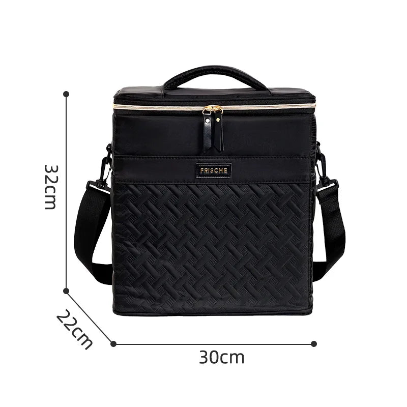 Mochila térmica para Picnic, para cerveza, Camping, bolsa de almuerzo para alimentos, bebidas, playa, viaje aislado, bolsa de refrigerador a prueba de fugas
