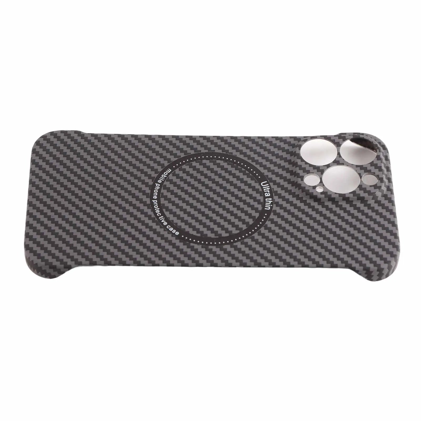 Funda de teléfono sin marco, funda protectora de teléfono portátil ultraligera con carga inalámbrica magnética, funda protectora para teléfono