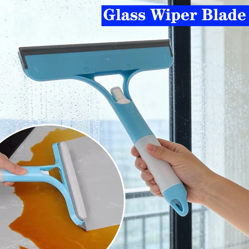 Limpiador de Vidrios Multiusos 3 en 1 con Rociador para Azulejos, Paredes de Ducha, Espejos, Baños, Ventanas de Automóviles, Uso Doméstico