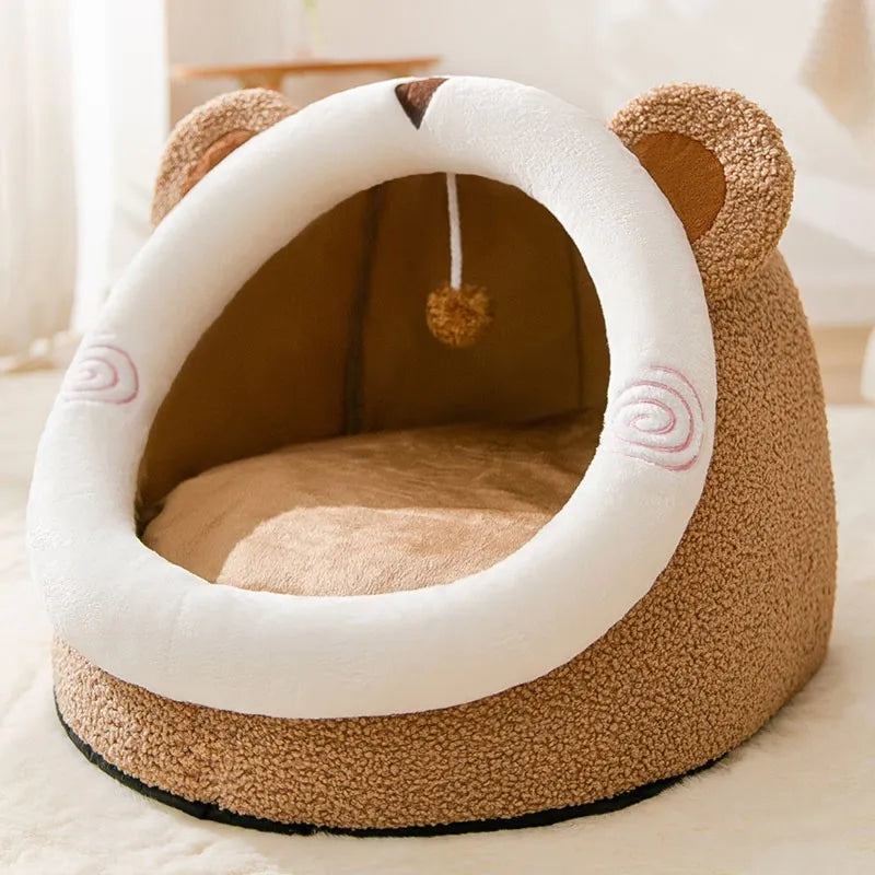 Casa plegable para mascotas, estera para perrera para perros, animales, gatos, nido para gatitos, cesta para perros pequeños, peluche, cueva de Chihuahua, cama, 2022