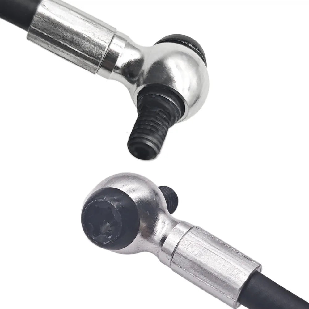 NUTT Y-5 A5-D tubo de aceite 1,35 m 2,2 m para Scooter E-bike pinzas eléctricas tubo de aceite aguja de aceite cabeza de oliva tapa de goma junta plateada