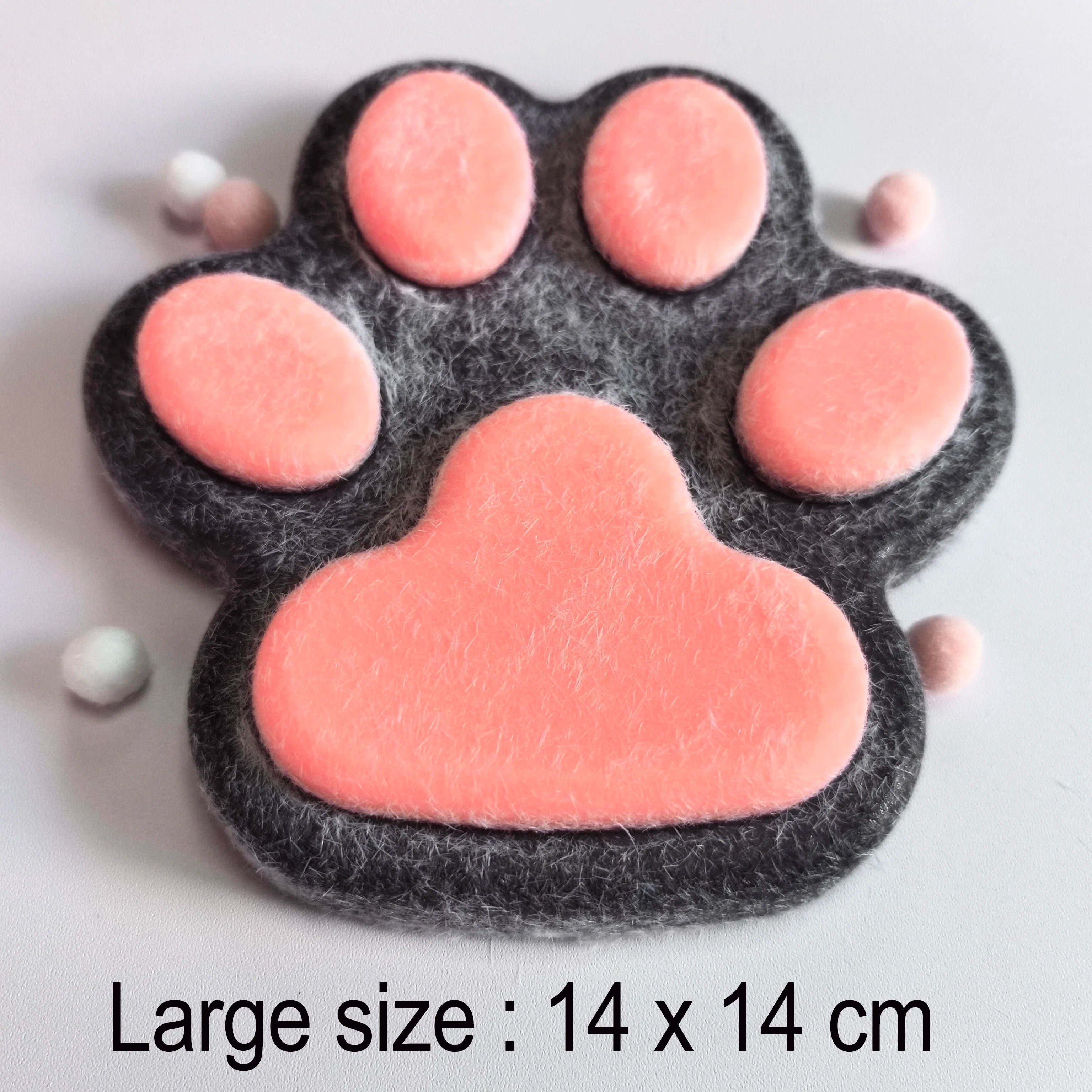 Pata de Gato grande, juguete blando para aliviar el estrés, juguete para apretar suave, pellizco, juguete de descompresión, rebote lento, alivio del estrés, garra de gato bonita