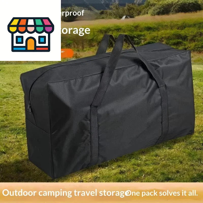 Bolsas de Transporte Extra Grandes Impermeables, Bolsa de Compras y Lavandería, Cubos de Tela No Tejida, 80*48*25cm, Herramienta de Almacenamiento y Empaque para el Hogar
