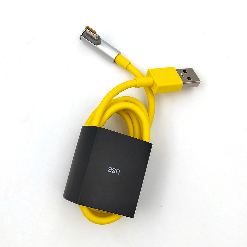120W 90W 67W 55W 33W Original Xiaomi 6A Usb tipo C Cable de carga rápida codo de 90 grados para Poco X5 X6 Redmi Note 9 11 12 13 Pro +