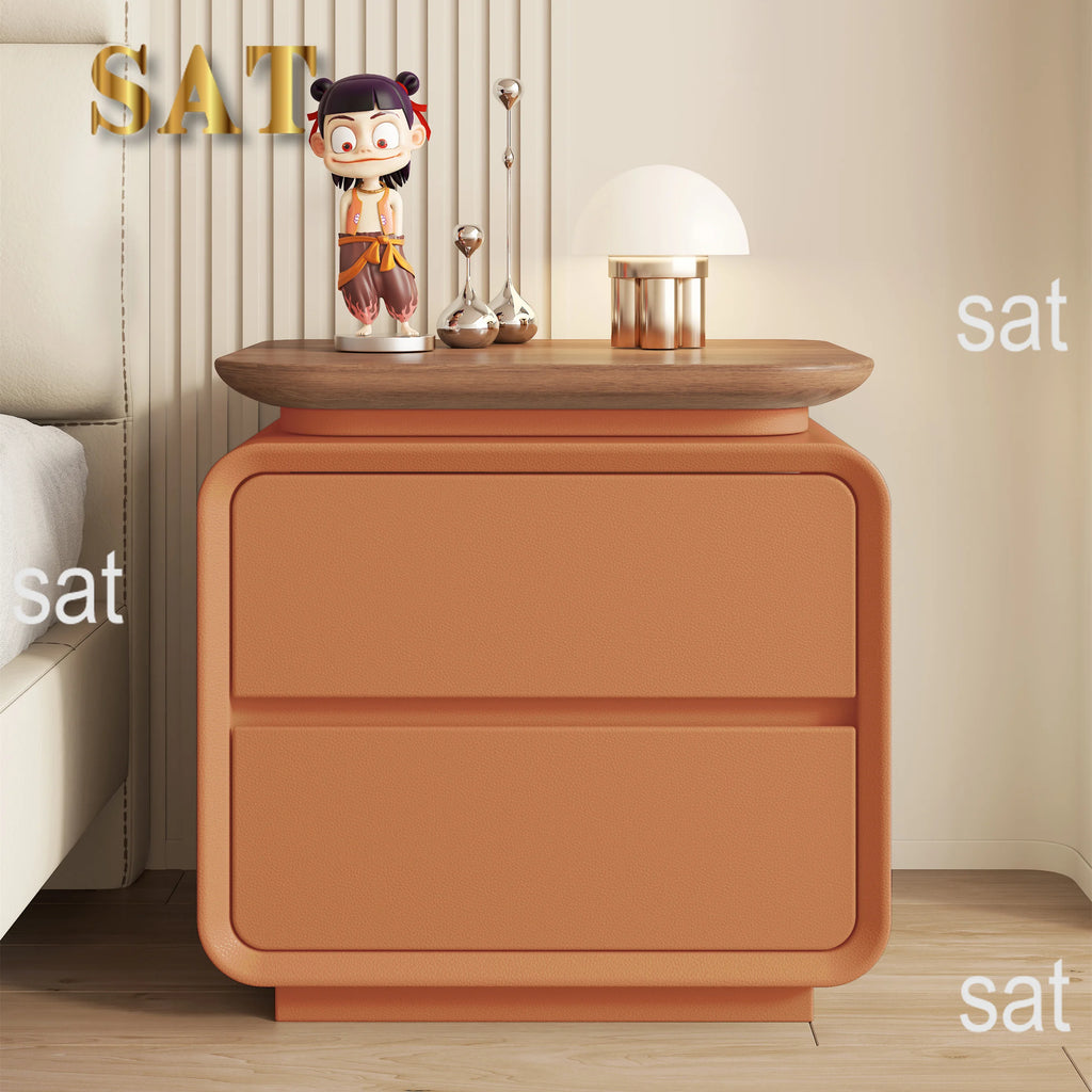# *A forLuxury-Mesita De noche bonita, mesita De noche nórdica moderna que ahorra espacio, mesa De salón Bauhaus, muebles De dormitorio
