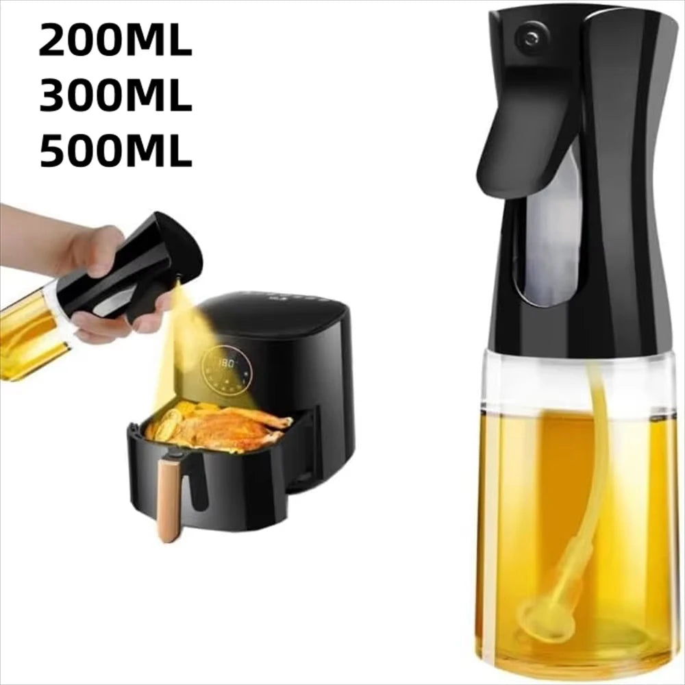 Atomizador de Aceite de Cocina, Botella de Spray para Aceite de Oliva, Rociador para Cocinar, Asar al Aire Libre, Rociador de Salsas y Vinagres