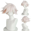 Peluca Angel Dust Cosplay, peluca rosa claro del partido del anime de Halloween