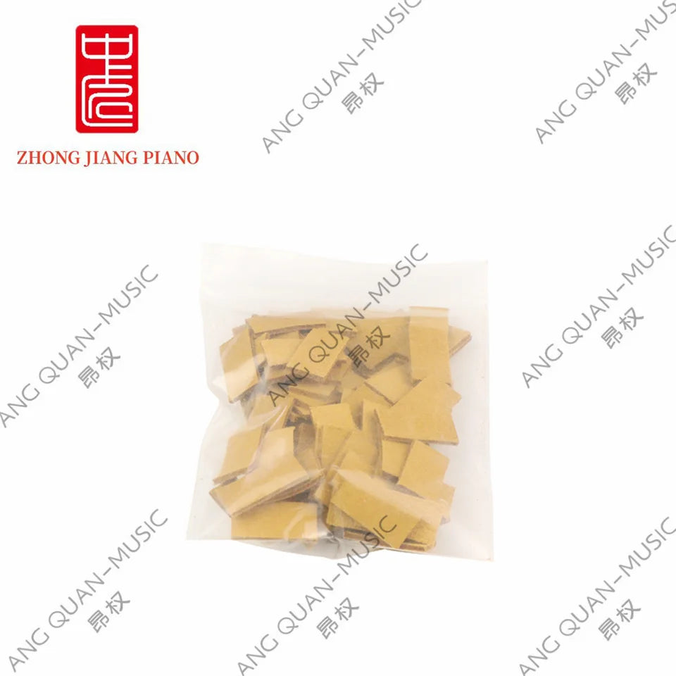 Accesorios para reparación de pianos: Funda de gamuza para el pie de piano vertical, Funda de gamuza para el pie de piano de cola