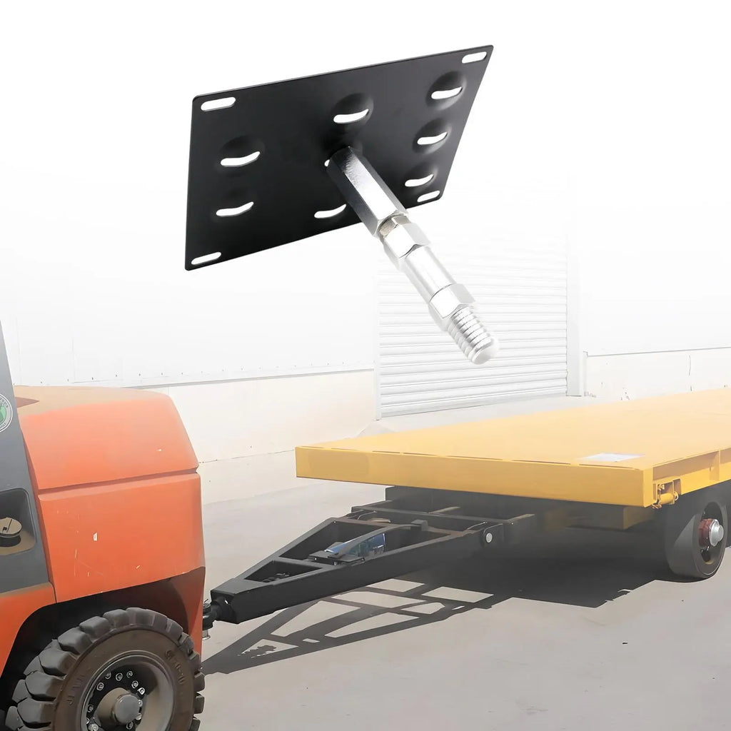 Soporte para Placa de Matrícula con Gancho de Remolque para Automóvil, Marco de Aluminio Ajustable para Placa de Matrícula para Modelos Europeos BMW y MINI