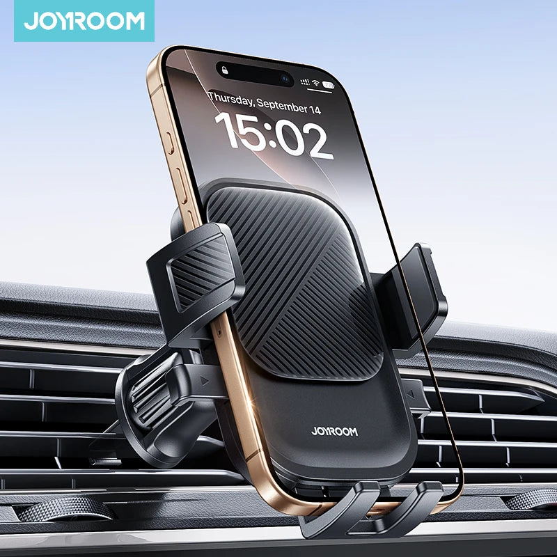 Joyroom Soporte para teléfono para automóvil 360 °   Soporte para teléfono con rotación de ventilación de aire para coche, soporte Universal para teléfono móvil manos libres para teléfonos de 4,7-6,9 pulgadas