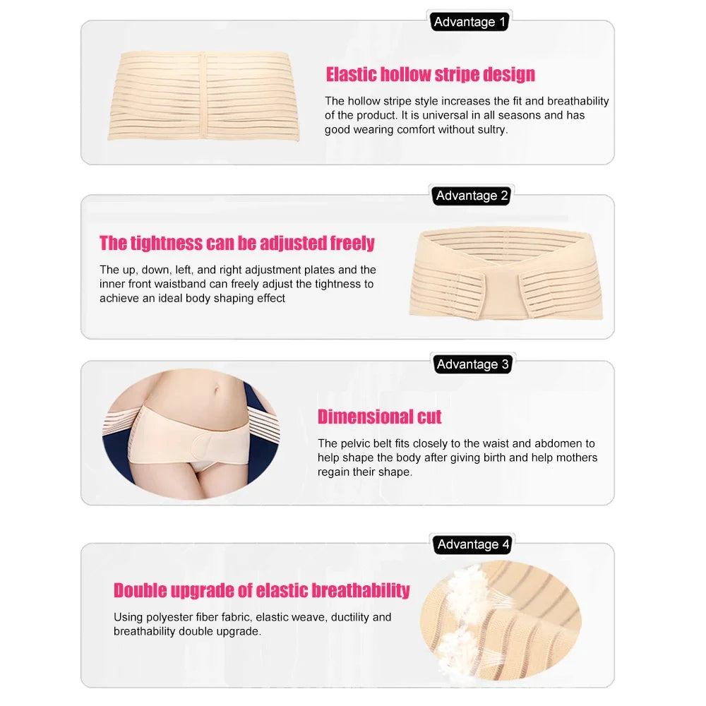 Deportes sacroilíaco pélvico inferior ajustable Lumbar cadera cinturón articulación dolor soporte Adductor banda cintura sello