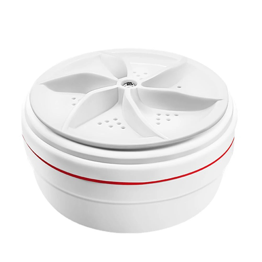 Lavadora Turbo portátil, lavadora Turbo ultrasónica alimentada por USB, elimina la suciedad, lavadora Turbo para ropa interior, calcetines para viajes en casa