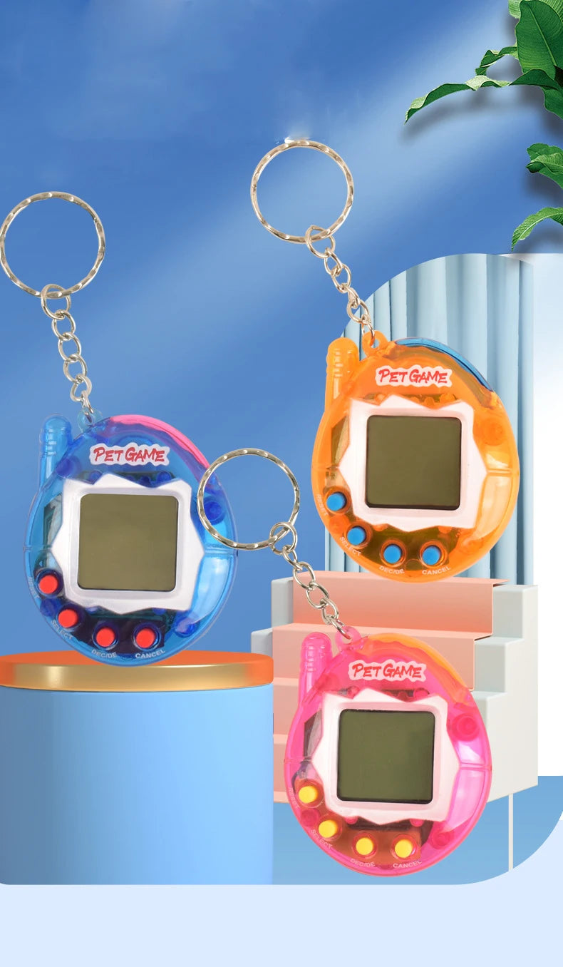 Juguete interactivo para mascotas virtual 3D - Edición de coleccionista - Azul aguamarina |   Regalo perfecto para vacaciones y jugadores Tamagotchi