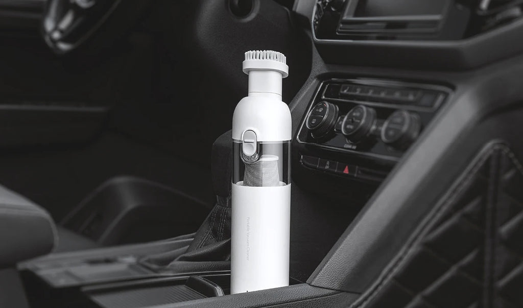 Aspiradora Xiaomi Mi Mini, 13000 Pa, Portátil, Inalámbrica, Inicio con un Botón, Motor sin Escobillas de 88000 RPM con Múltiples Boquillas para Automóvil