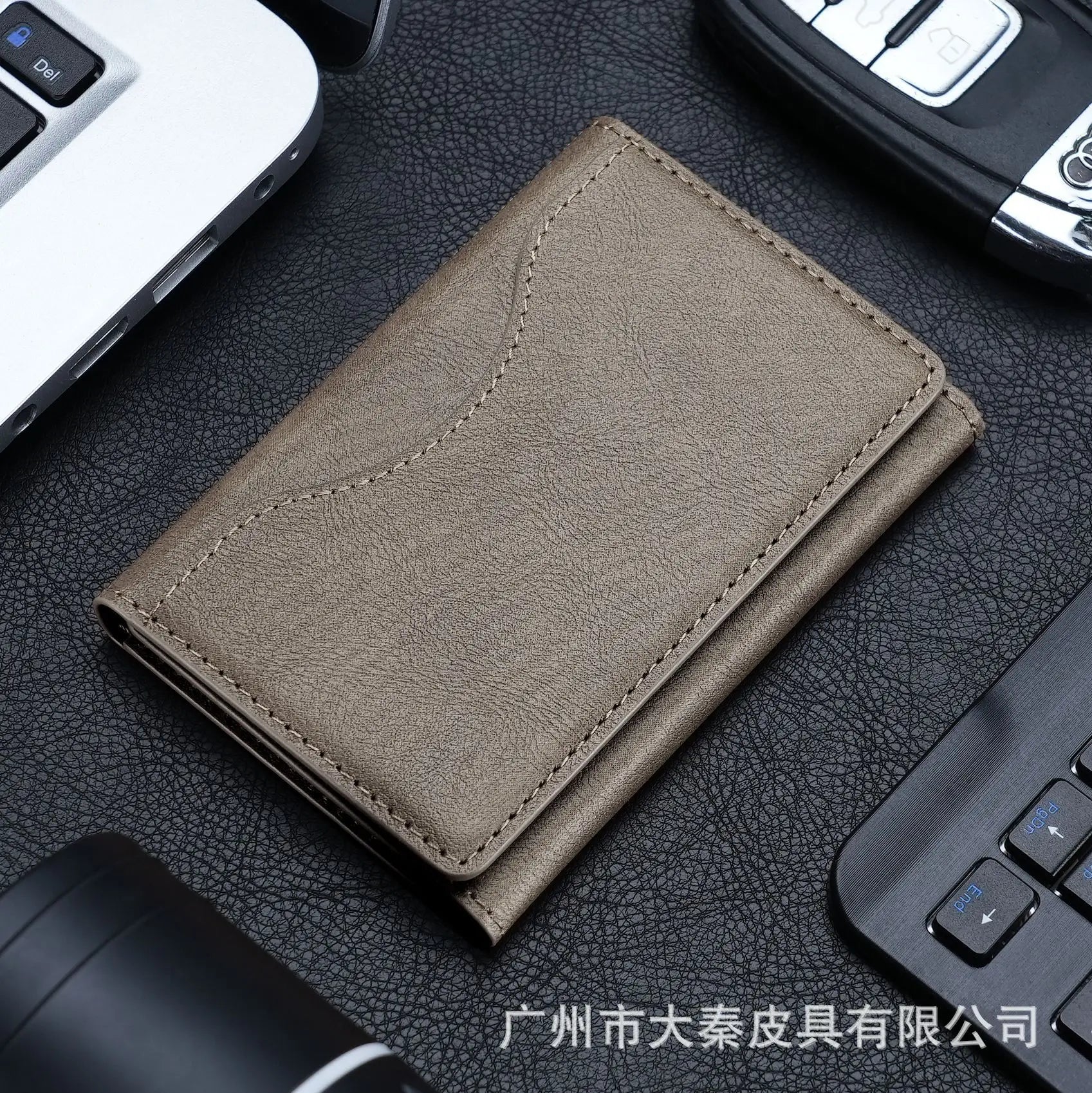 Cartera con tarjetero magnético para iPhone, Samsung, Xiaomi, MagSafe, funda desmontable con múltiples ranuras para tarjetas