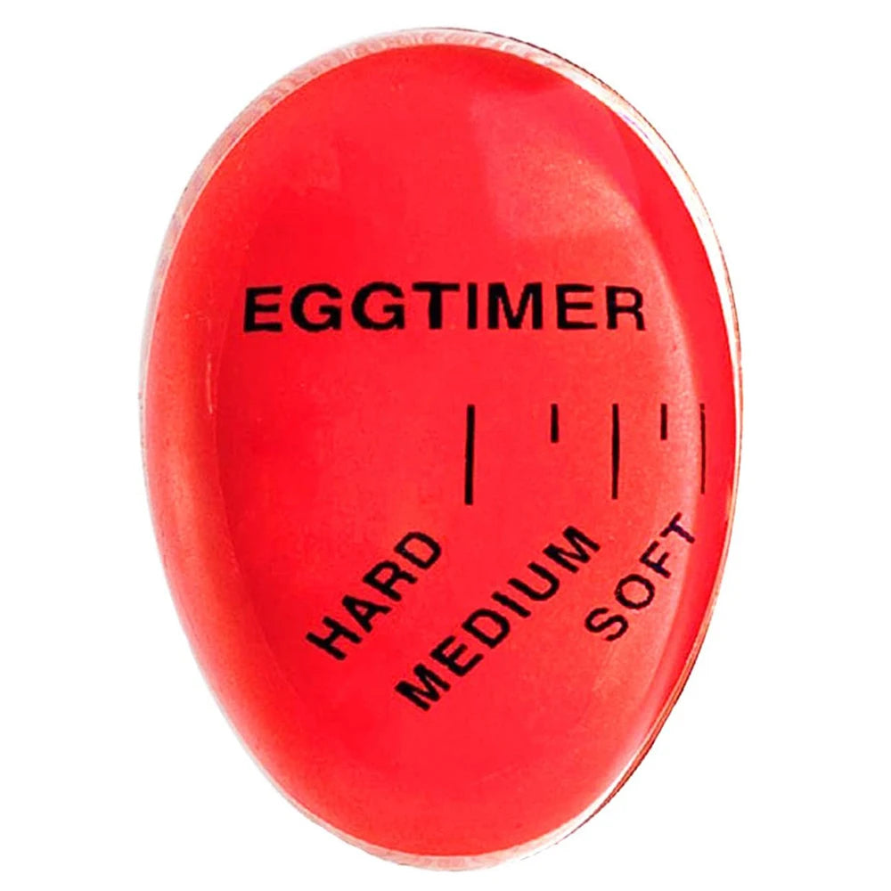 Temporizador de huevos, indicador que cambia de Color, huevos hervidos suaves, medianos y duros, sensibles al calor, seguro, duradero, ayuda de cocina, regalo para uso doméstico