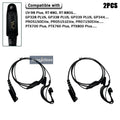 RT-880 auriculares para GP328 Plus GP388 Radtel RT-880G Iradio UV-98 plus PTT UV-99 auricular Radio bidireccional Walkie Talkie micrófono