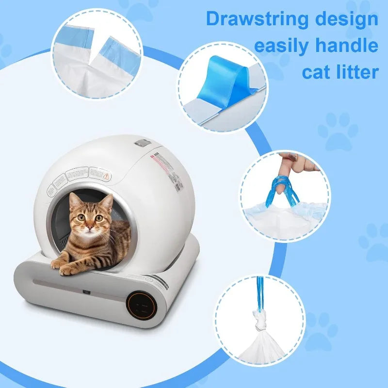 TONEPIE Accesorios para Caja de Arena Automática para Gatos, Puerta de Recambio para Contenedor de Inodoro Autolimpiable, Piezas de Repuesto, Suministros para Gatos
