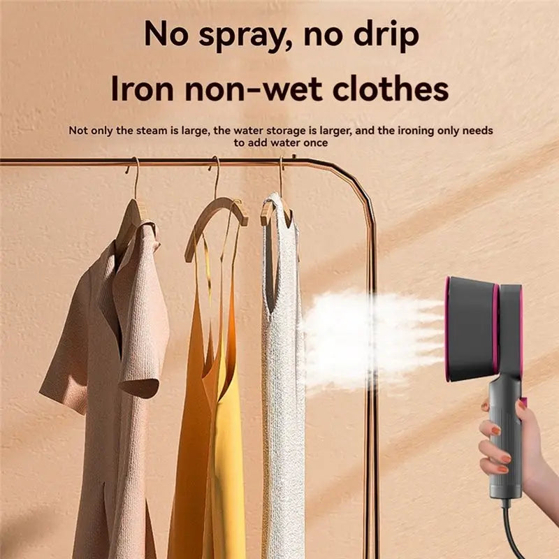 Plancha de vapor portátil M02K, plancha vertical 3 en 1 para ropa, máquina de planchar en seco y húmedo