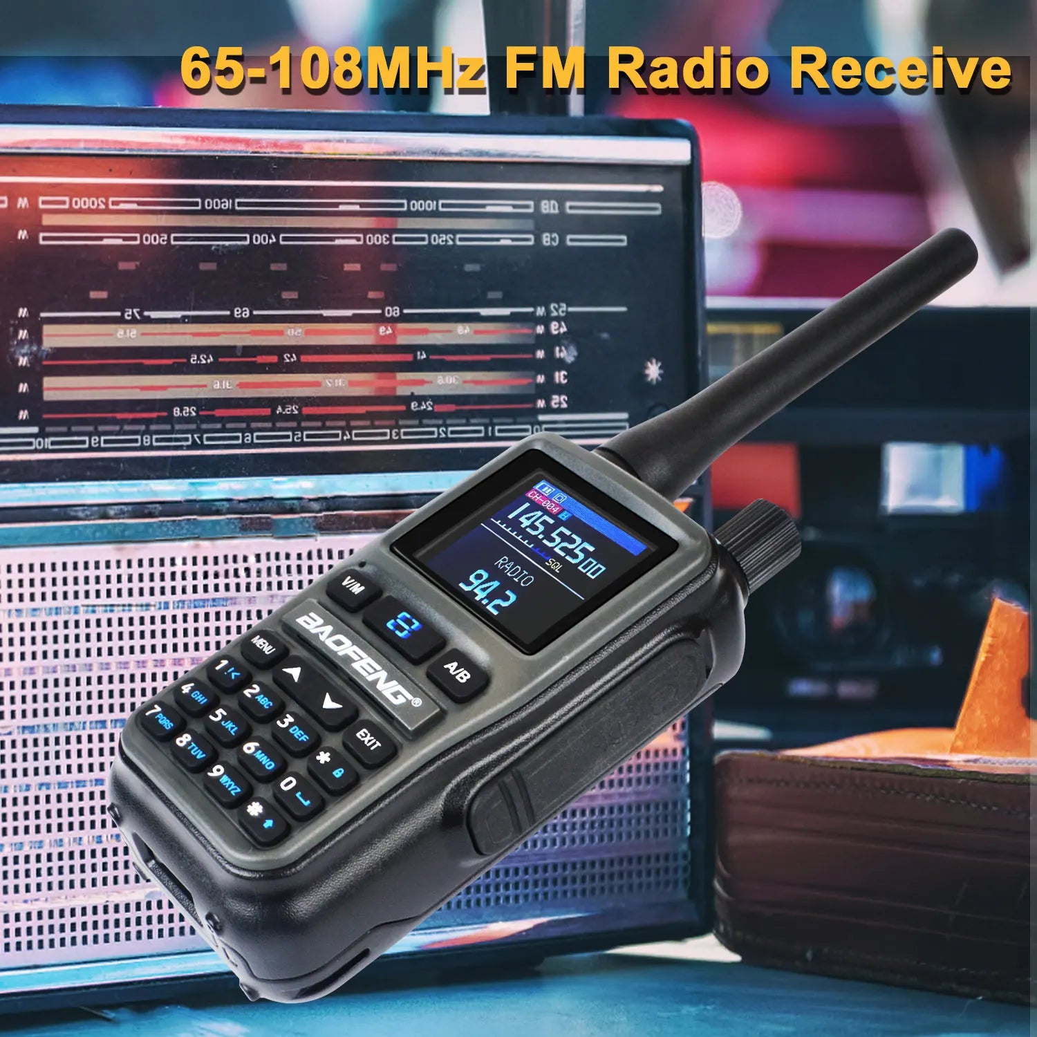 2 unids/pack Baofeng UV-5R Mini doble banda Dual PTT Walkie Talkie 5RMINI banda aérea Rx 5W compacto VOX FM Radio aficionado carga tipo C