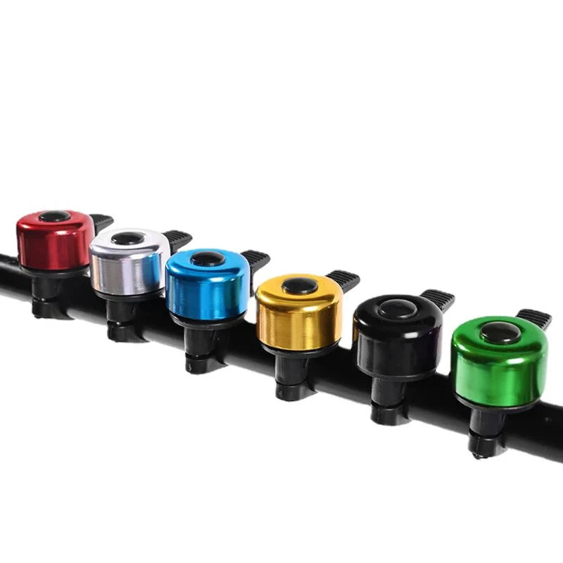 Timbre para bicicleta de montaña, aleación de aluminio, timbre para manillar de bicicleta, advertencia de seguridad para ciclismo de montaña y carretera, accesorios para ciclismo