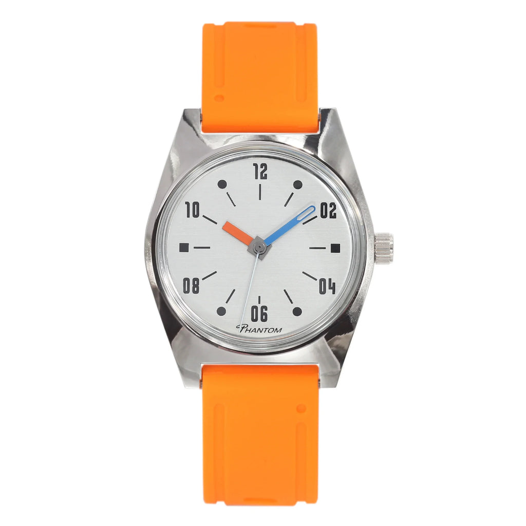 Un regalo pensado. Movimiento de cuerda manual de 36 mm. Reloj mecánico favorito de los hombres jóvenes con un diseño Bauhaus moderno.