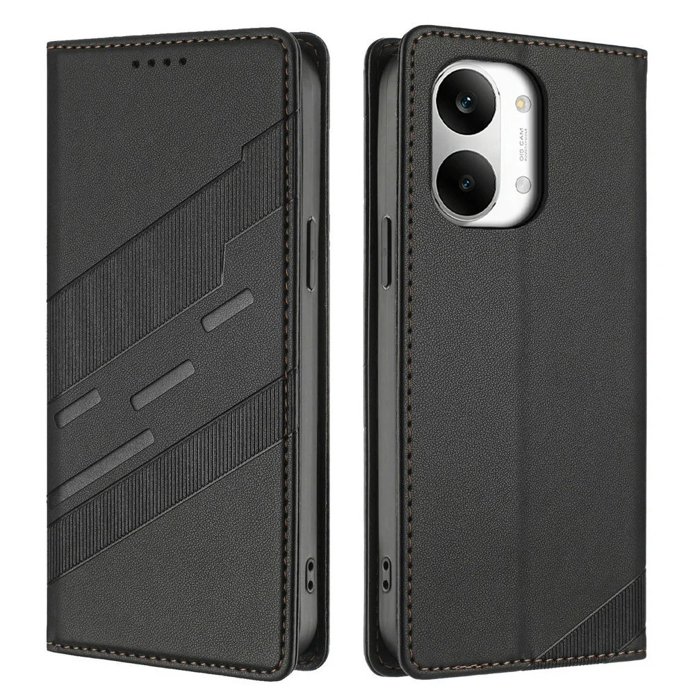 Funda de Lujo 360° para Xiaomi Poco X8 Pro Max 5G, Funda Protectora de Cuero Tipo Libro, Compatible con Poco X7 Pro, M7, M8 Pro, F7, M7, F8 Ultra, con Cierre Magnético
