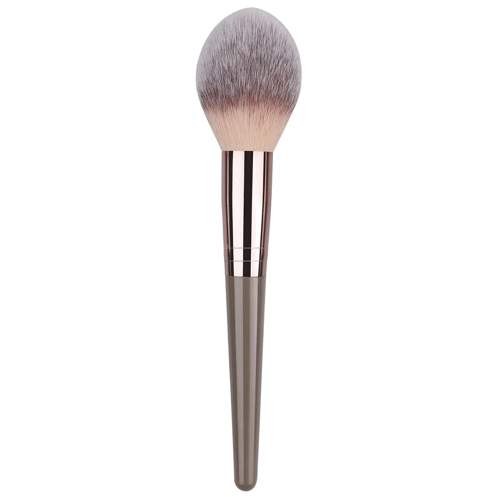 Juego de brochas de maquillaje marrones, herramienta de maquillaje suave portátil, base sintética Premium, correctores, sombras de ojos, maquillaje diario, 1-32 Uds.