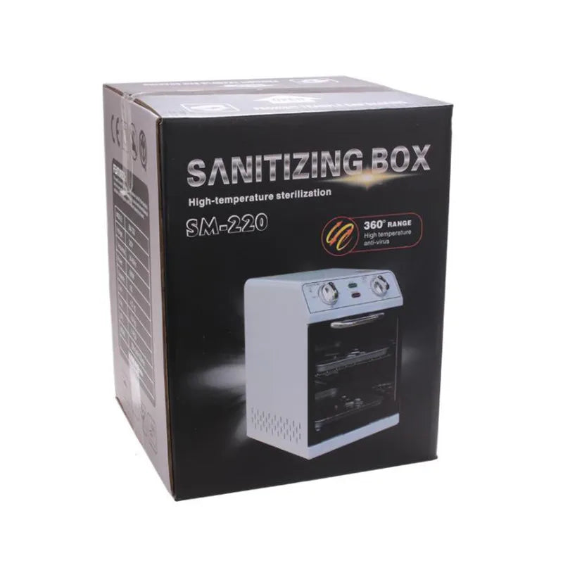 Caja esterilizadora de calor seco Desinfectante de alta temperatura para herramientas de uñas, instrumentos de manicura Equipo de peluquería Almacén de México