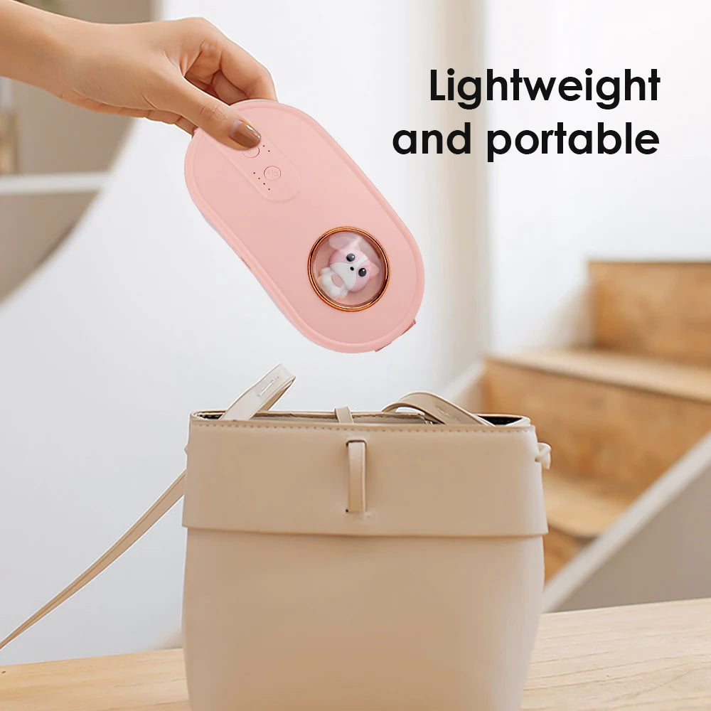 Almohadilla calefactora Menstrual, masajeador Abdominal eléctrico, cinturón de cintura calentado por vibración, cinturón calentador de útero USB para mujeres, cuidado de los períodos
