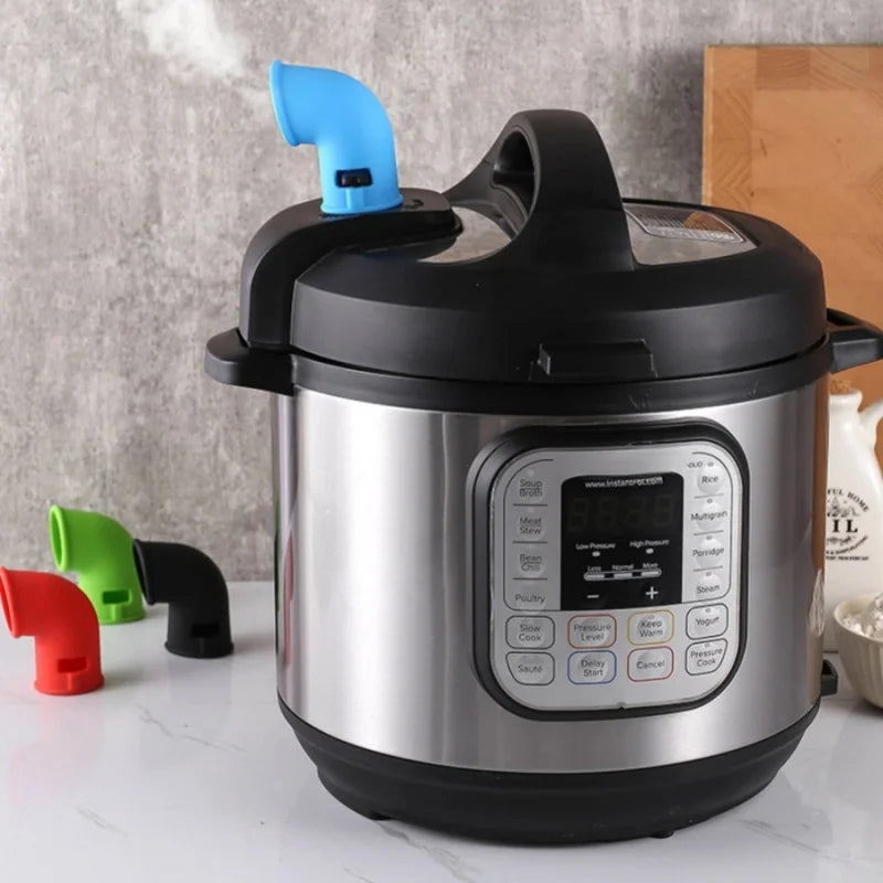 Válvula de escape de silicona para olla a presión, válvula de liberación de vapor de silicona para olla a presión, válvula de desvío para olla a presión, 1 unidad