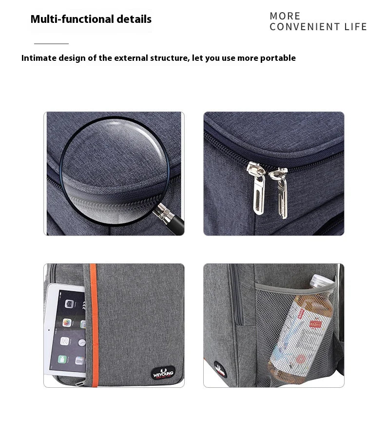 Mochilas para hombre, Bolsa térmica portátil impermeable, refrigerador duradero impermeable, IceCase, Mochilas de Picnic para acampar, Icebox Mochilas Bolsa