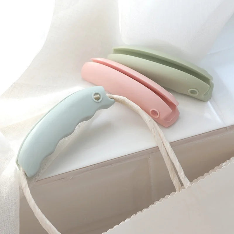 Soporte para bolsa de compras con asas acolchadas, asas de silicona para sujetar a compras, protección antideslizante para las manos, utensilios de cocina