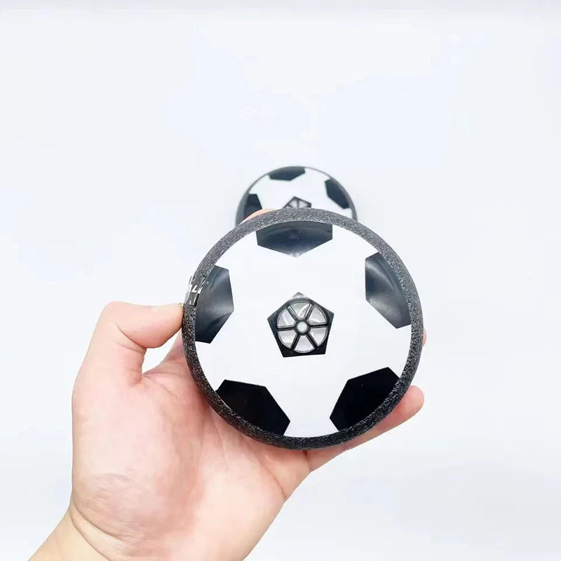 HOMEFISH 1 Pieza de Balón de Fútbol Eléctrico con Cojín de Aire, Tipo Batería, para Ejercicio en Interiores, para Padres e Hijos