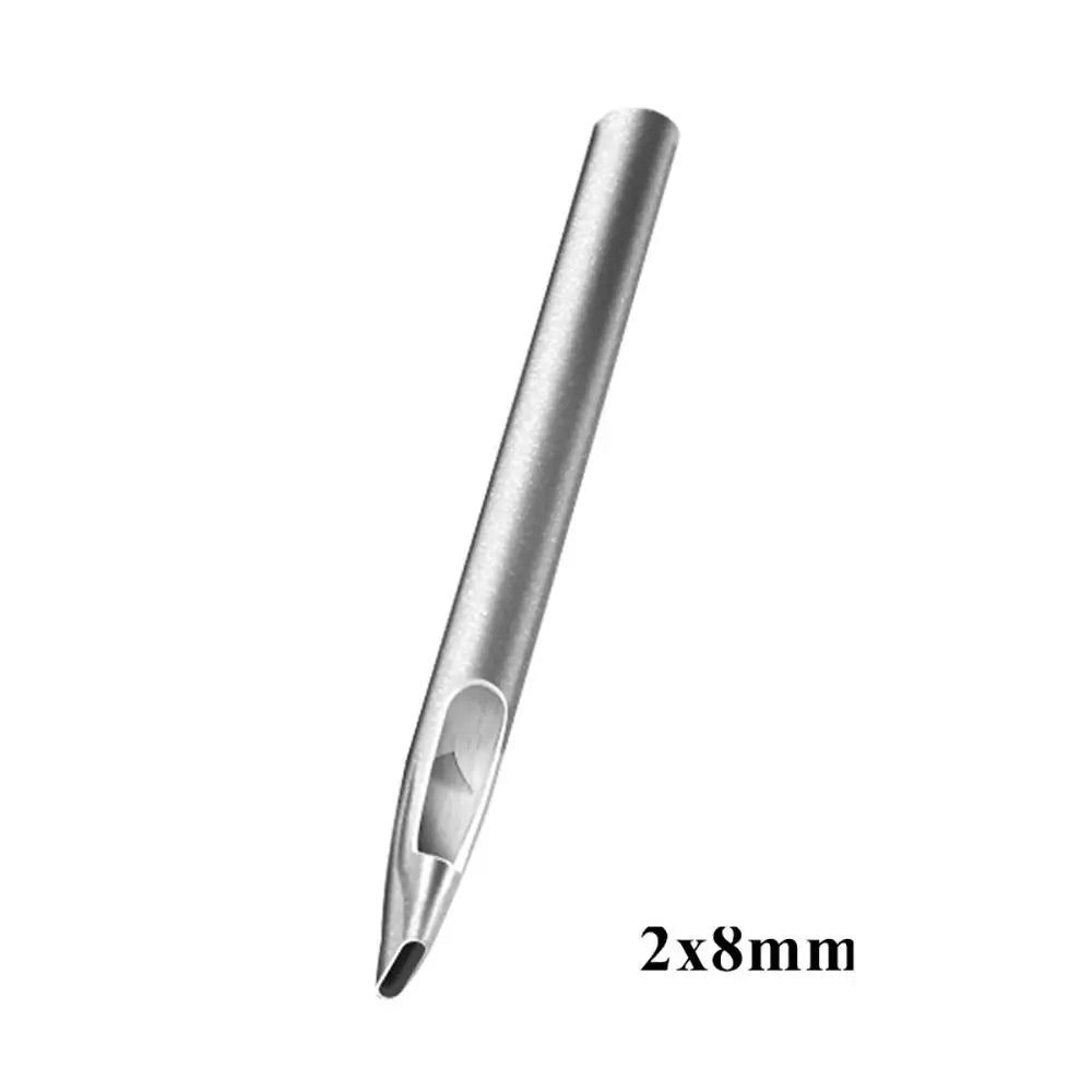 1 ud. Nuevo perforador de cuero para cinturones, herramienta DIY, perforador de agujeros huecos, ovalados, elípticos, de acero para manualidades