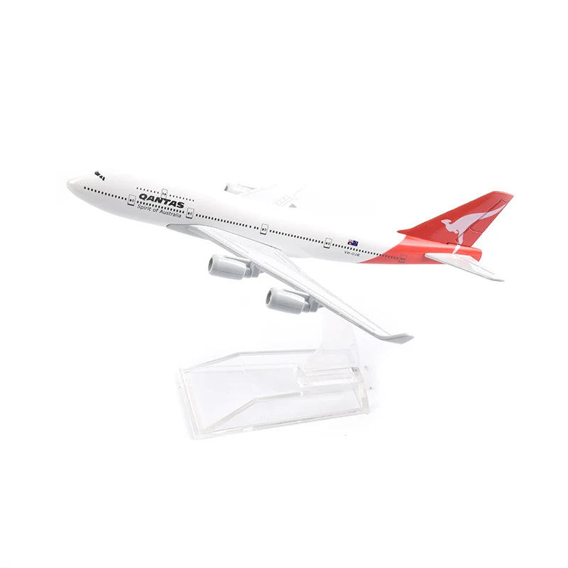 JASON TUTU modelo Original Boeing 747 avión Diecast Metal 1/400 escala miniatura avión modelo aviones regalo