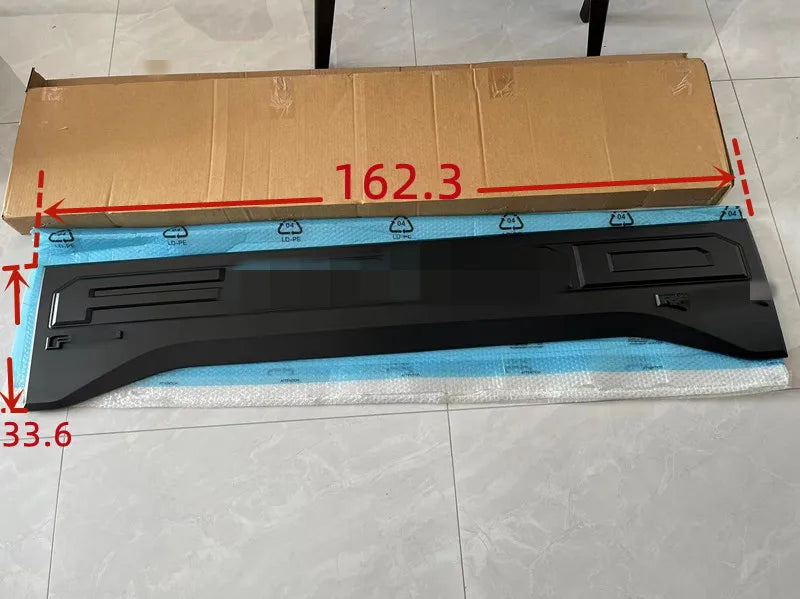 Kit de cubierta protectora de serpentina para carrocería, moldura de puerta ABS lateral de coche, embellecedor apto para Ford F150 2015-2022