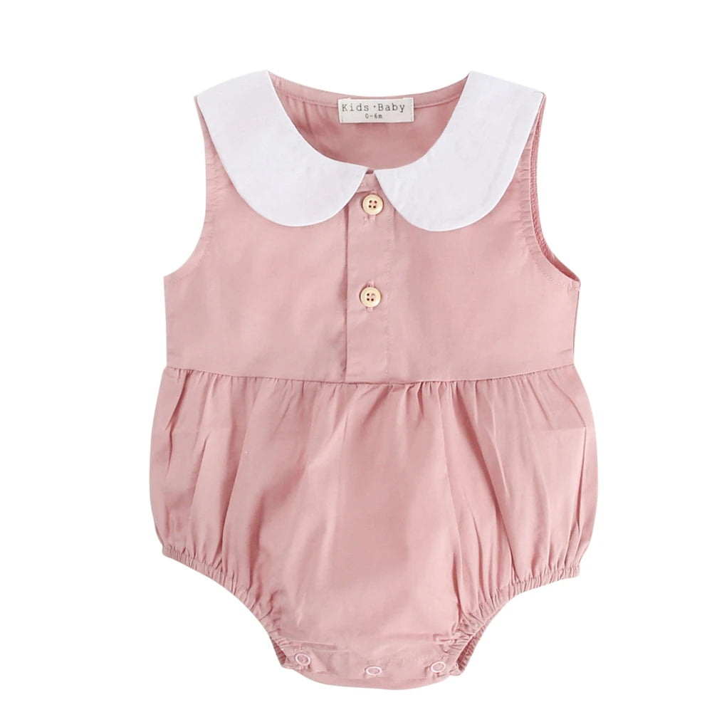 Sanlutoz-Body de algodón para bebé, ropa a cuadros bonita para recién nacido, monos infantiles de princesa sin mangas para niña pequeña