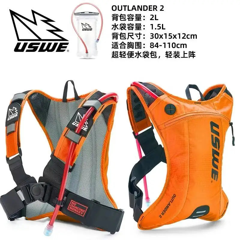Oferta Especial USWE Mochila de Hidratación Todoterreno Doble Hombro para Ciclismo, Mochila de Hidratación FOX Todoterreno para Rally Forestal y ADV