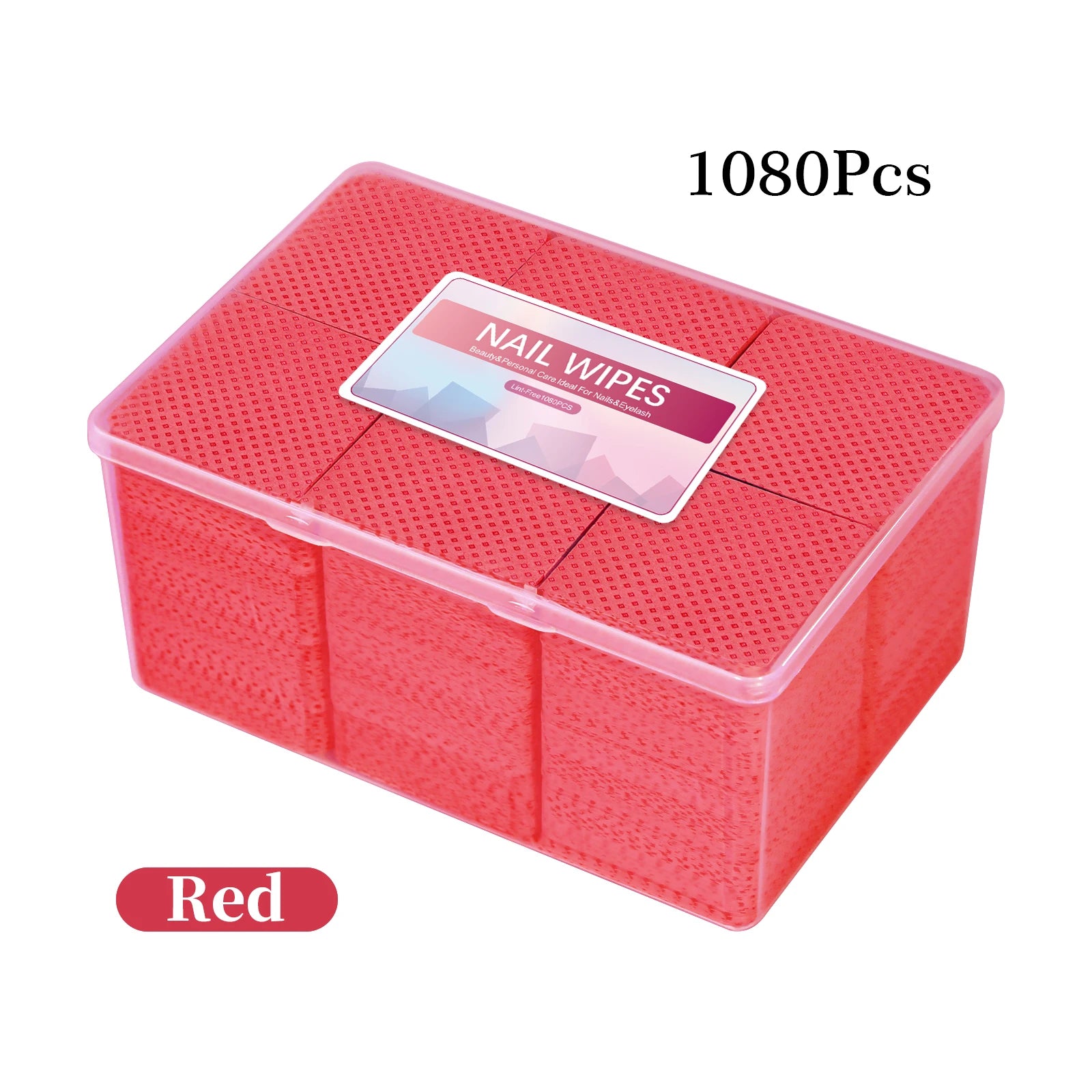 Toallitas de pegamento para pestañas sin pelusa para decoración de uñas en caja, removedor de esmalte de Gel de papel, pegamento limpio, almohadillas de algodón, Herramientas de limpieza de belleza, 1080 Uds.